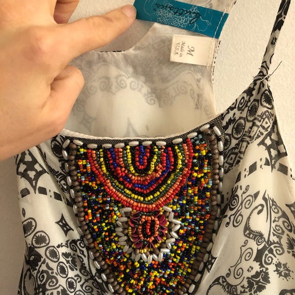 Spaghetti strap blouse - Picture 2 of 2